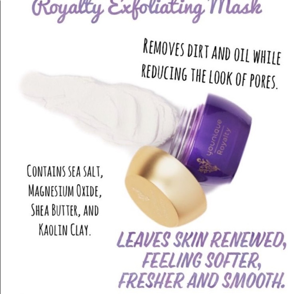 Exfoliating mask